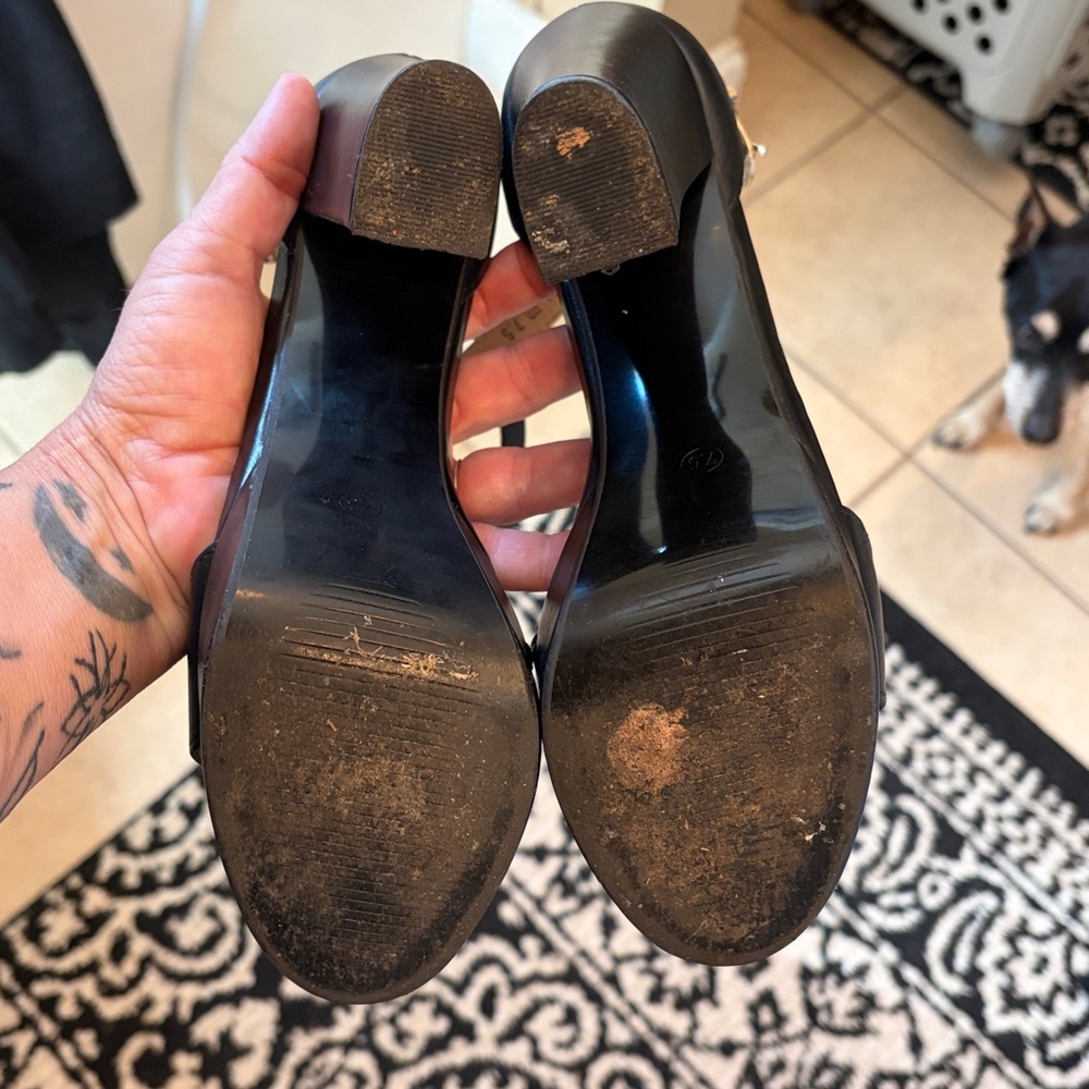 IDIFU Black Platform Sandals - Picture 3 of 8